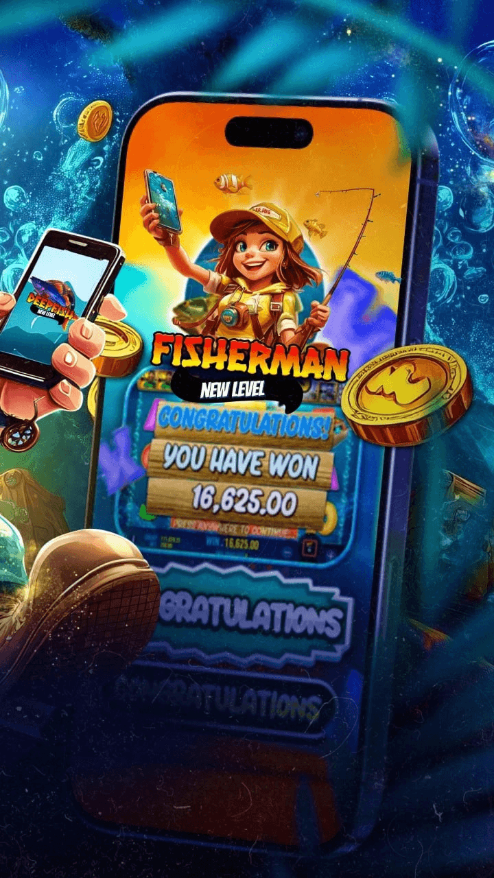 FISHERMAN™ Deluxe Slot Screenshot